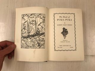 The Book of Puka - Puka by Robert Dean Frisbie – 1929 – First Edition Rare 2