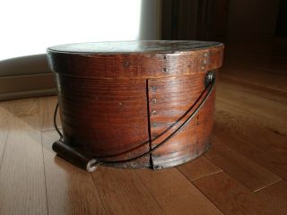 Turn Of The Century Handled Pantry Box - Thick Wall -