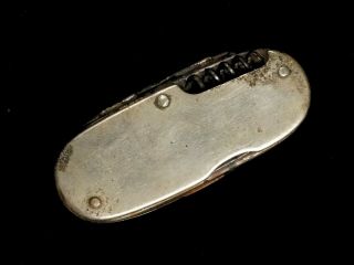 Swedish Snuff Box With Corkscrew And Knife C.  A.  Eriksson & Co.  19th Century