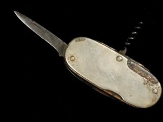 Swedish Snuff Box with Corkscrew and Knife C.  A.  Eriksson & Co.  19th Century 6
