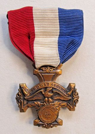 1917 - 19 Wwi Recognition Medal Dubois Pennsylvania Medal Badge,