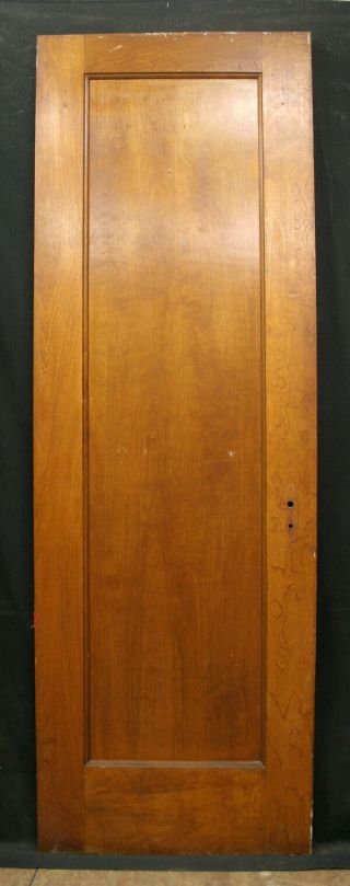 28 " X83 " 1.  75 " Antique Vintage Interior Solid Wood Wooden Closet Door Single Panel