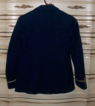 Antique Military Boys Brigade Bugle Sailor Wool Jacket Coat George Evans Co.  PA 2