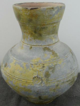 Rare Ancient Chinese Han Dynasty Hu Wine Jar