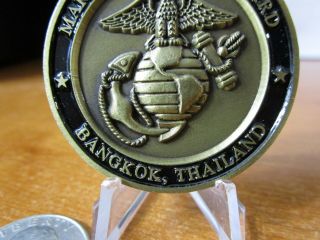 Marine Security Guard DET US Embassy Bangkok Thailand MSG USMC Challenge Coin 11