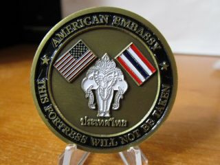 Marine Security Guard DET US Embassy Bangkok Thailand MSG USMC Challenge Coin 12