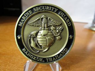 Marine Security Guard DET US Embassy Bangkok Thailand MSG USMC Challenge Coin 4