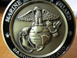 Marine Security Guard DET US Embassy Bangkok Thailand MSG USMC Challenge Coin 6