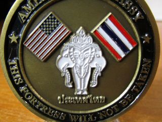 Marine Security Guard DET US Embassy Bangkok Thailand MSG USMC Challenge Coin 7