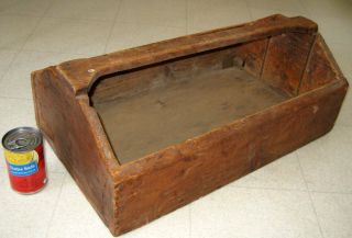 Antique Wooden Tool Box / 1800 