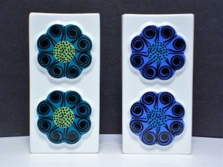 2 Heinrich Pop Art Vase Germany - Pottery/porcelain - H Selb & Co,  1960 