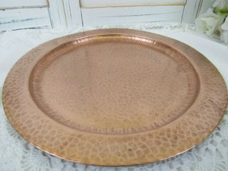 Roycroft Hammered Copper Plate with finish 11 