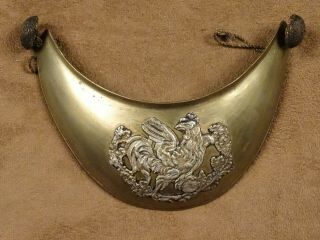 French National Guard Officer Gorget Circa 1830 