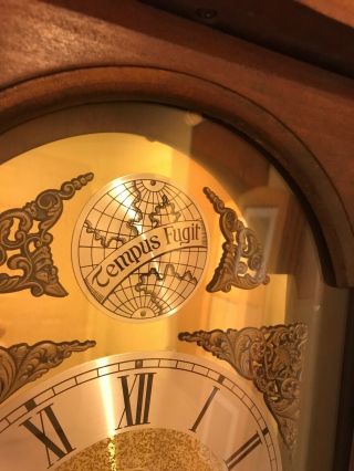 Tempus Fugit Grandfather Clock Montgomery Ward 8