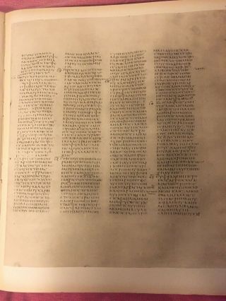 Codex Sinaiticus Old Testament published By Kirsopp Lake in 1922 2