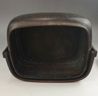 A very fine Chinese early 20C bronze hand warmer 