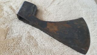 Ultra rare poignant Medieval executioners type axe A must L131a 12