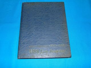 Post Wwii Korean War Unit History Book,  Uss Los Angeles 1952 - 53 (6)