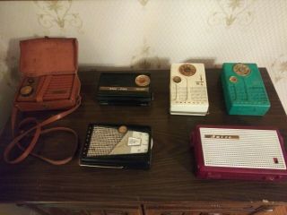 Antique Six Transistor Radios,  I Think From The 50 