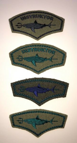 Czech Republic Potapec Frogman Udt/seal Combat Diver Patch Badges