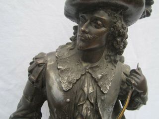 Large Don Juan Bronze Finish Statue Figurine Sculpture 20 Inch Tall 4