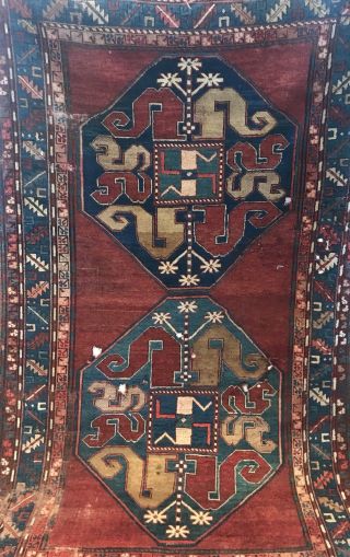 An Antique Caucasian Kazak Rug