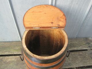Antique Whiskey Beer Wine Molasses Keg Barrel B0509 4