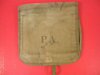 Pre - Wwi Us Army Pattern 1907 Canvas Haversack Pack - Pa Guard Unit - Cond 2