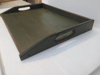 Primitive Country Stove Cover Noodle Board Hand Crafted Black Wood Made To Order