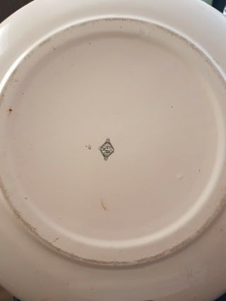 Antique Vintage Gebrüder Bing Nuremberg Bowl Pitcher Soap Dish Enamel 8