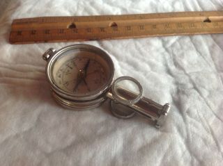 Antique French Compass Field Mirror Magnifying Glass Binoculars Combination