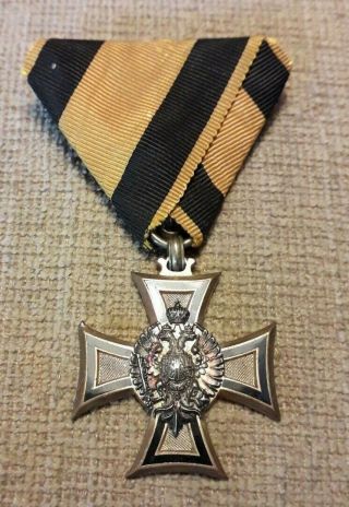 Antique Military Medal Austro Hungary Officer 