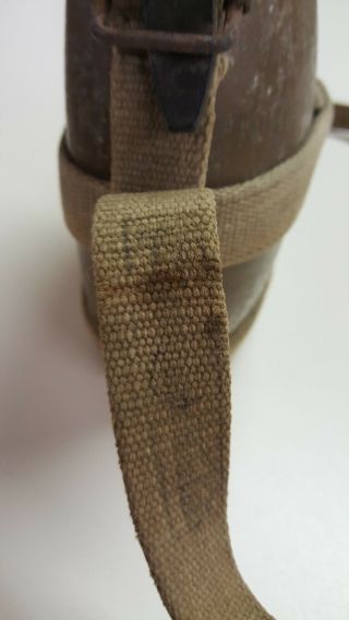 WW2 Japanese Army Canteen with Rare Leather Cork Strap 8