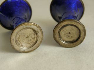 finest quality miniature antique Japanese cloisonné Gu vases - signed 6
