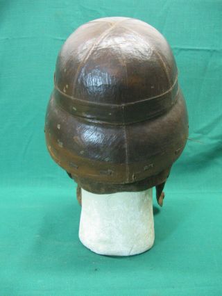 Scarce WWI Pilot Flying Helmet Roold Pattern Authentic; French / Italian 4