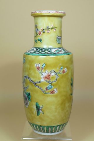 A Chinese Famille rose Porcelain Vase. 6