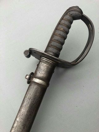 Very Rare Victorian 1827 Canadian Rifle Officer ' s sword - Sidney Rifle Volunteer 7