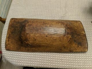 Hand - Hewn Wood Bowl 26 