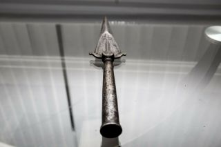 Indo Persian Antique Barsha Spear Lance Head Indian