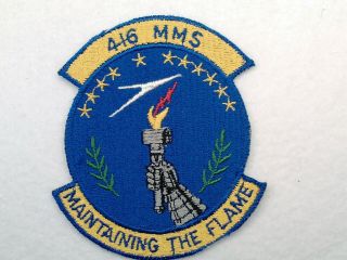 U.  S.  A.  F.  416th Munitions Maintenance Squadron.  Authentic,  70 