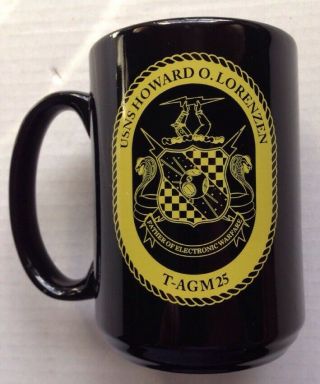 Usns Howard O.  Lorenzen T - Agm 25 U.  S.  Navy Coffee Mug,