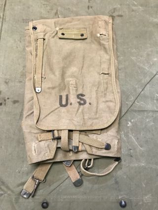73c Wwii Us M1928 Haversack Field Pack - Od 3