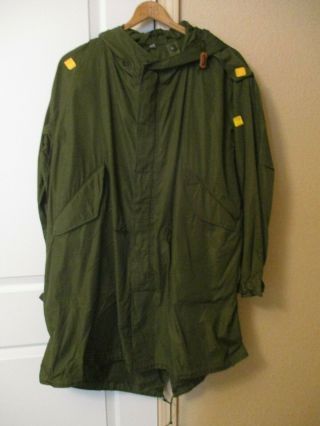 Early M - 1951 Fishtail Parka To W.  Cutter Tags Size Medium