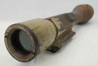 WW2 German Luftwaffe Flak Sighting Scope With Partial 