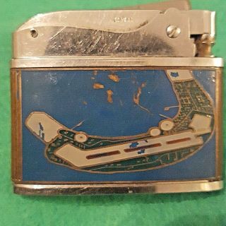 Vintage Kwajalein Test Site AMC NICK - X Marshall Islands Brother Lite Lighter 2