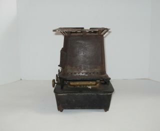 Antique Vintage 3 - BURNERS Union Sad Iron Kerosene Warmer Heater Stove Gardner MA 7
