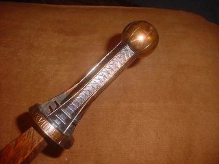 Sunsphere Topped 82 World Fair Rustic Rived Walking Stick Knoxville Tennesee