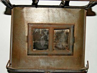 Vintage Sad - Iron Heater Antique Kerosene Oil Warmer Stove 3