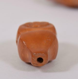 34 Antique or Vintage Chinese Carved Buddha Hediao Nut Beads 7