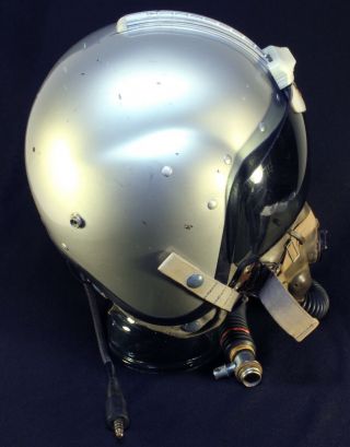 RAF 50s - 60s Aircraft Pilot Flight Helmet & Oxygen Mask set 3